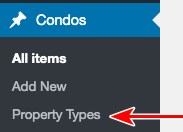Toolset condos property types