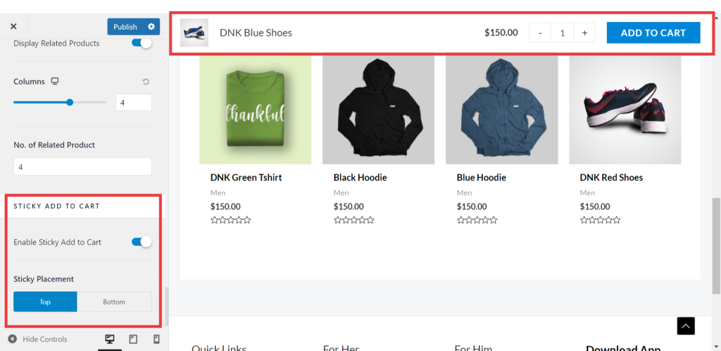 Single Product WooCommerce
