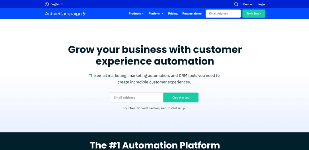 ActiveCampaign email marketing automation tool